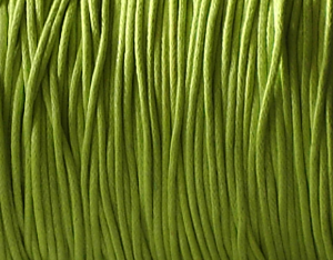 sznurek bawełniany woskowany limonka 023