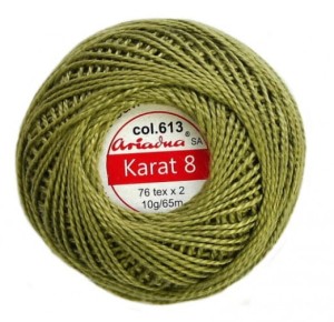 kordonek KARAT 8 kolor 613 oliwka