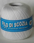 kordonek FILO DI SCOZIA 8/3 biały