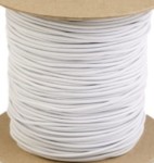 GUMA OKRĄGŁA 5mm biała GRUBA!