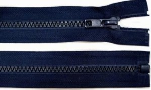 ZAMEK BŁYSKAWICZNY KOSTKA  45cm granat