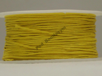 sznurek bawełniany woskowany żółty