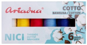 ZESTAW NICI BAWEŁNIANYCH COTTO SKY