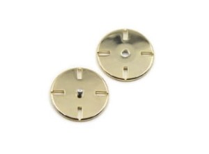 OZDOBNE ZATRZASKI 22mm kolor złoty 