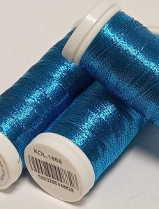 NICI METALIZOWANE SILVA 40 kolor 1868 niebieski