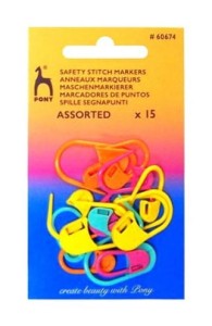 ZNACZNIKI OCZEK agrafki mix 15 sztuk   PONY