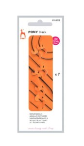 ZESTAW IGIEŁ NAPRAWCZYCH PONY BLACK 14822