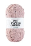 włóczka PAPATYA  TWEED CHUNKY 4420 - blady róż