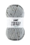włóczka PAPATYA  TWEED CHUNKY 2150 - jasnoszary