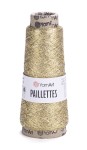 YARN ART PAILLETTES 8002 złoty