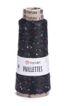 YARN ART PAILLETTES 8010 czarny
