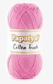 włóczka PAPATYA COTTON TOUCH  50g kolor 0230 róż