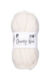 włóczka PAPATYA  CHUNKY WOOL kolor 1002 śmietankowy