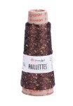 YARN ART PAILLETTES 8007 brązowy