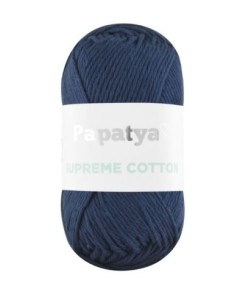 włóczka PAPATYA  SUPREME COTTON 5280 granatowy