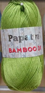 włóczka PAPATYA BAMBOO kolor 6730 jasny zielony