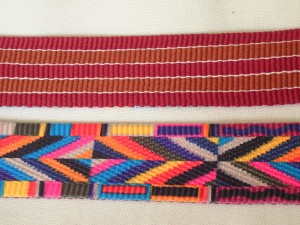 OZDOBNA TAŚMA NOŚNA 50mm wzór ETNO   20cm