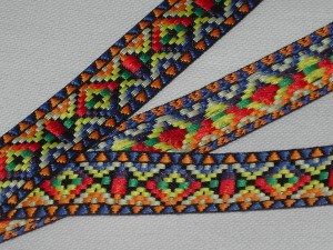 tasiemka ozdobna krajka wzór aztecki szer.28 mm 3,4