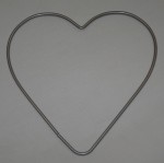 OBRĘCZ DO OBRABIANIA SERCE 20 cm