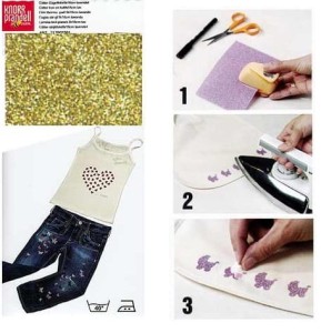 FOLIA BROKATOWA ZŁOTO 274