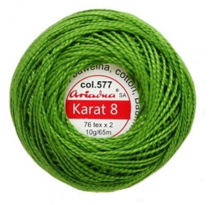 kordonek KARAT 8 kolor 577 zielony